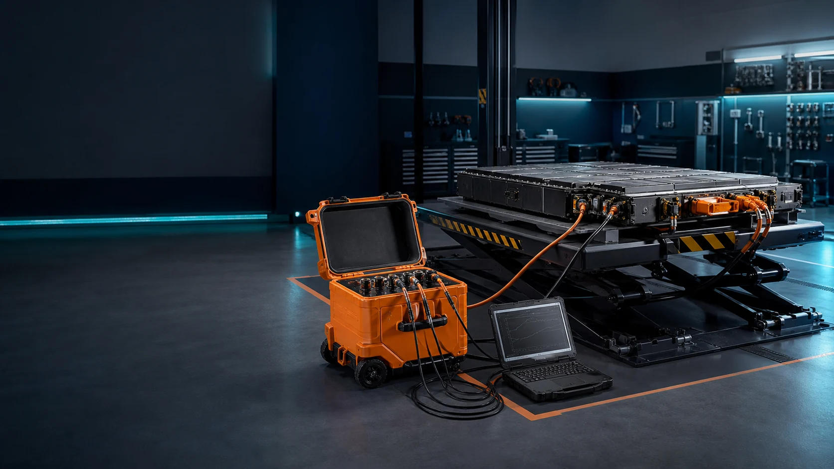 High-voltage EV battery repair and specialist testing