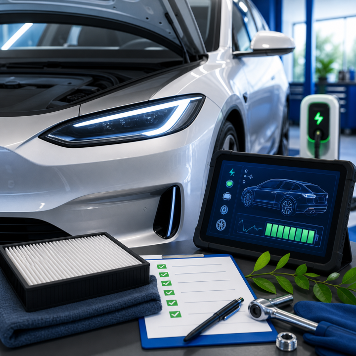 EV Service Without Cabin Filter | Electric Vehicle Servicing